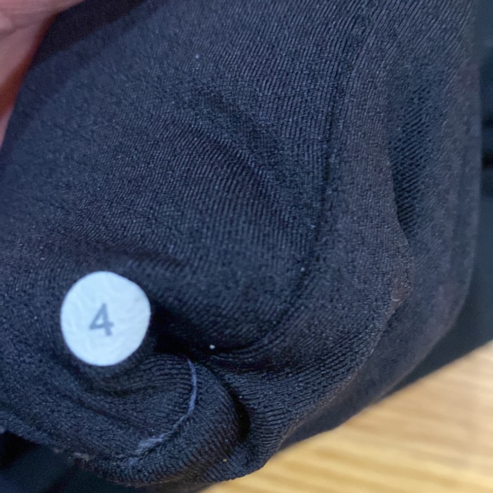 Lululemon Asymmetrical zip up black Bhatki workout jacket - Picture 5 of 7